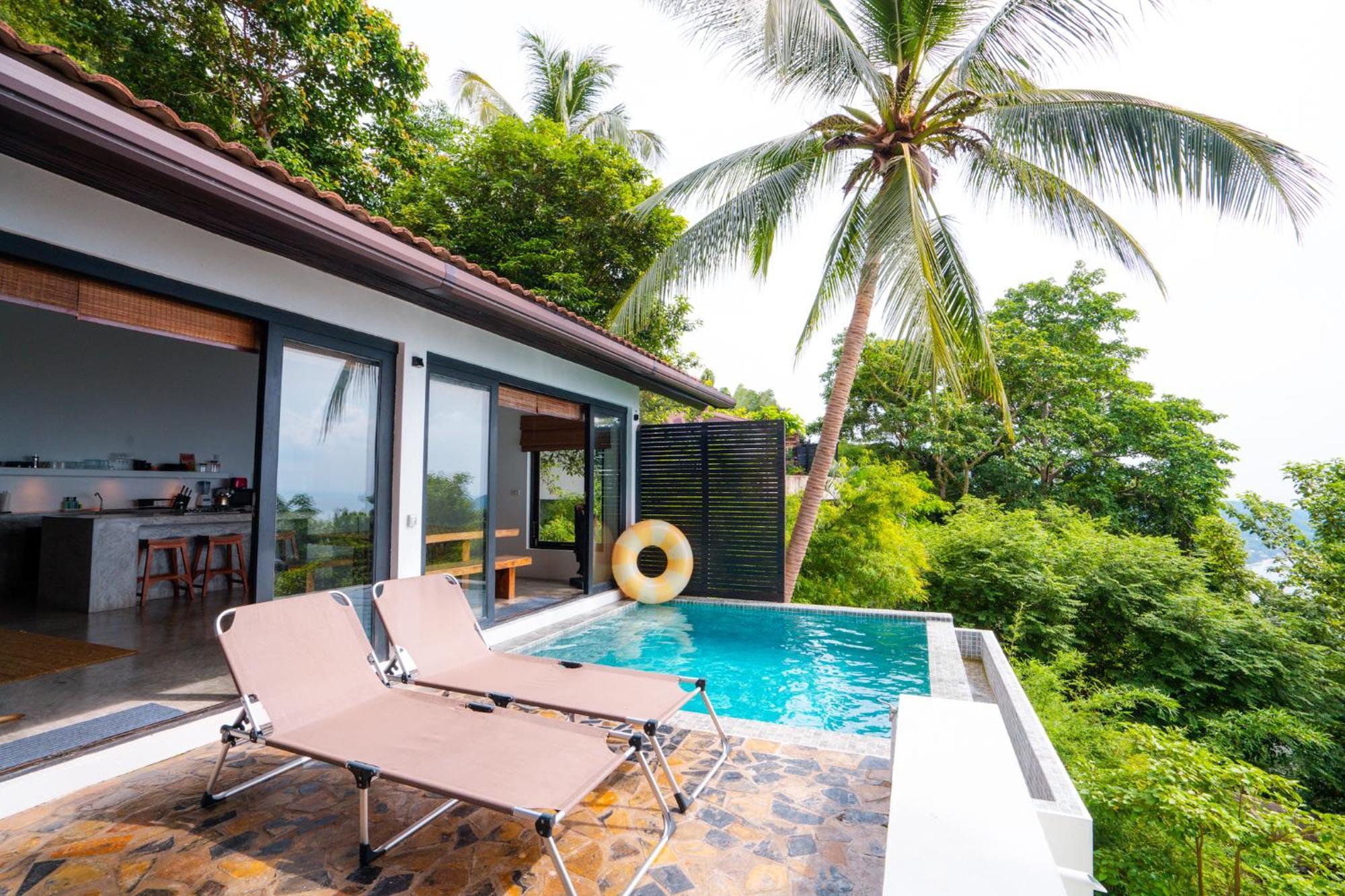 Lunar Villas Koh Tao - Luxury Private Pool Villas エクステリア 写真